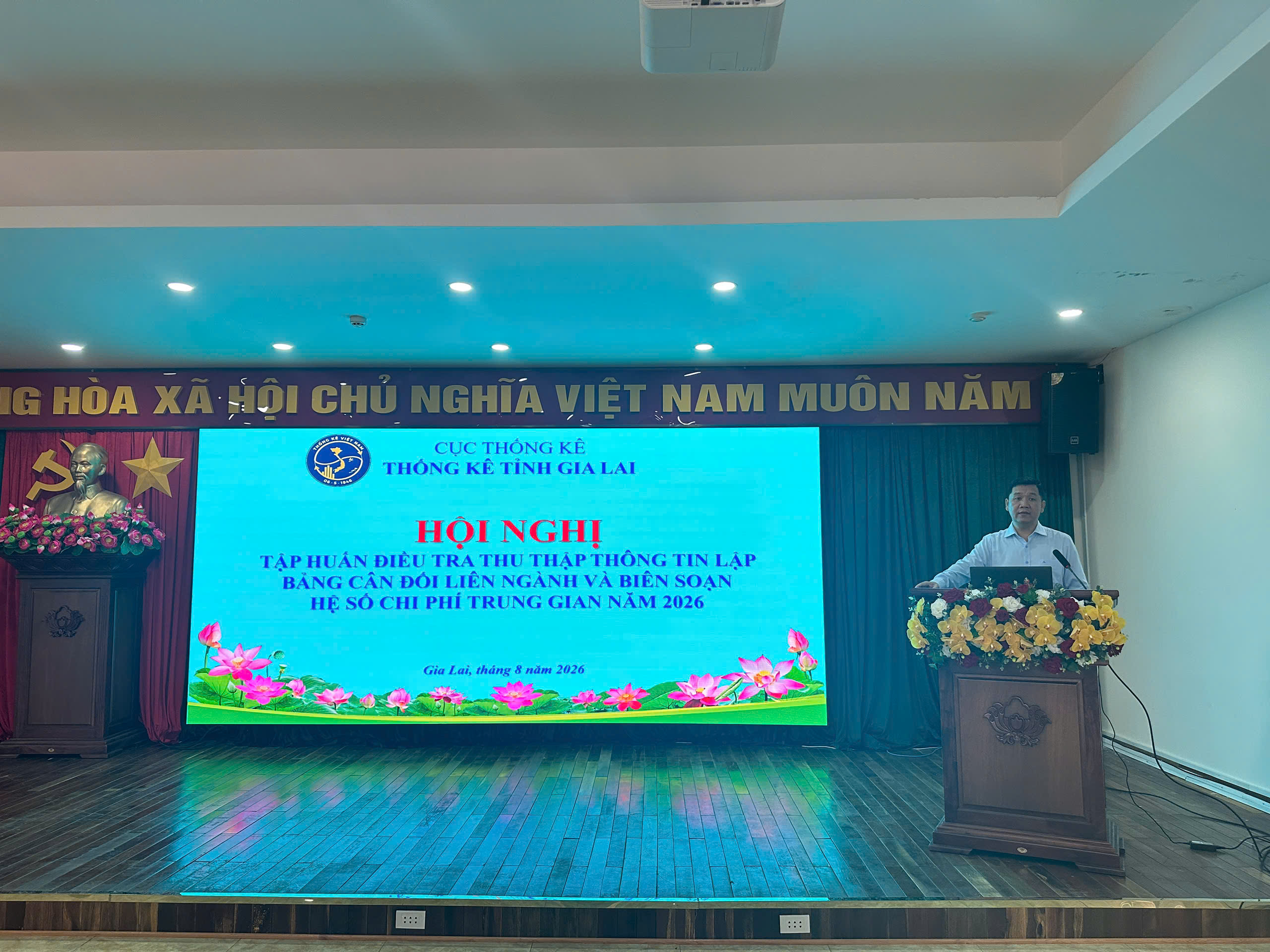 GIA LAI TỔ CHỨC TẬP HUẤN NGHIỆP VỤ ĐIỀU TRA IO NĂM 2026
