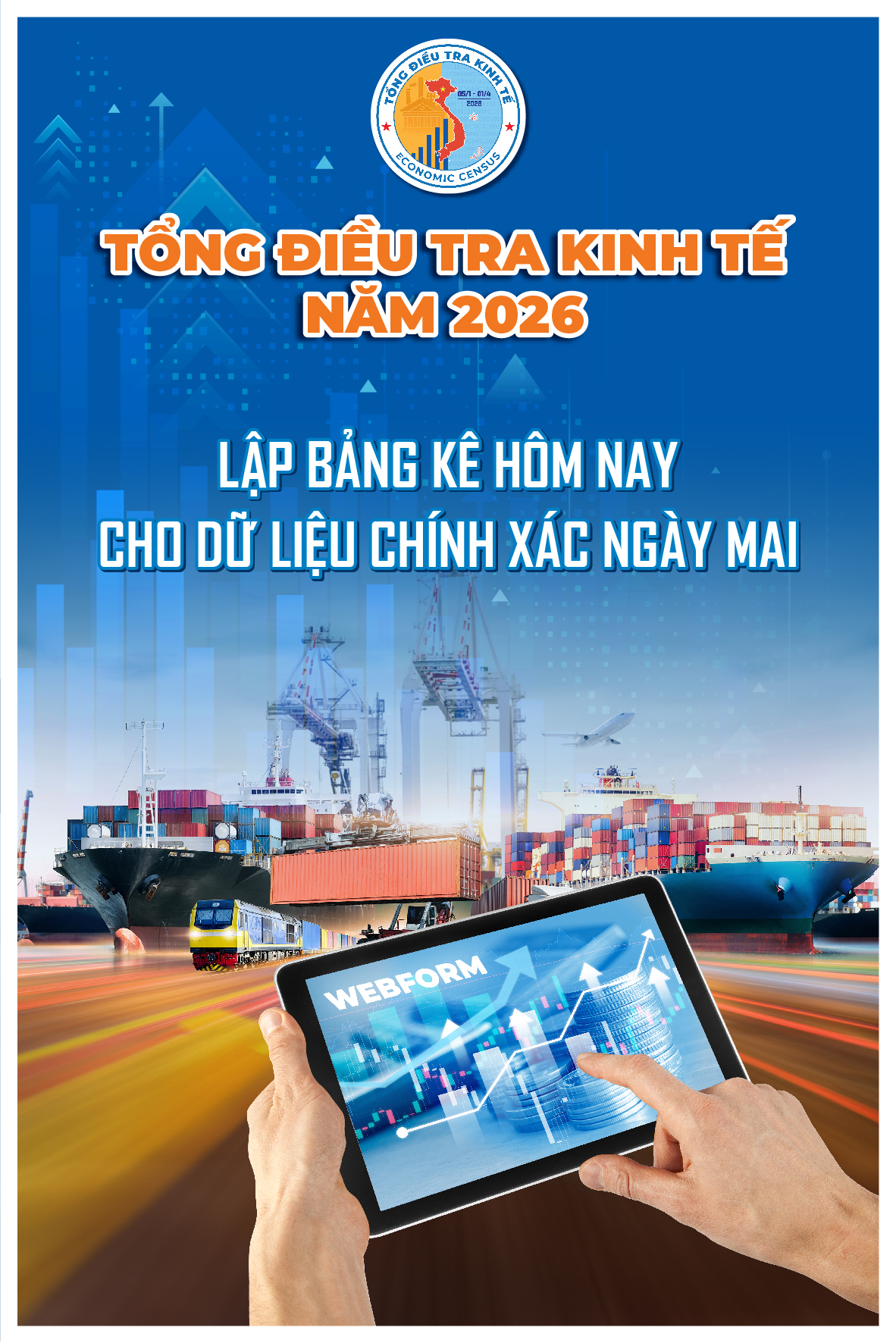 Poster Tổng điều tra Kinh tế 2026